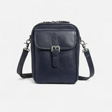 Women’s Compact Leather-Look Crossbody Handbag